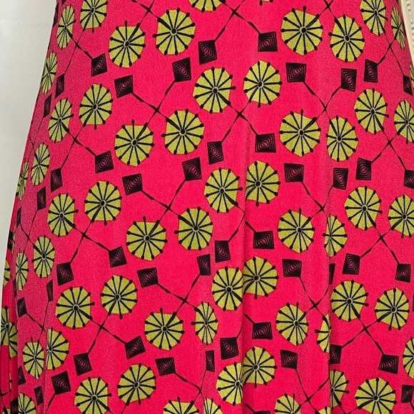 Lularoe Skirt 2XS XXS Women's Maxi Multi Color Stretch Long High Waist - Picture 5 of 8